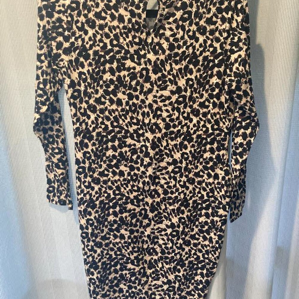 Leopard print dress Size Med